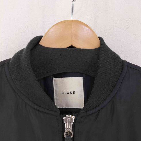 クラネ CLANE BACK GATHER MA-1 レディース UK:38