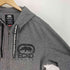 エコーアンリミテッド ECKO UNLTD ロゴプリント ドローコード ジップアップ パーカー メンズ import:M