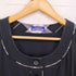 バーバリーブラックレーベル BURBERRY BLACK LABEL チェックパイピングウエストマークハーフボタンブラウス レディース 38
