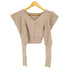 MERCUYDUO パワショルカシュクールリブニット select レディース FREE