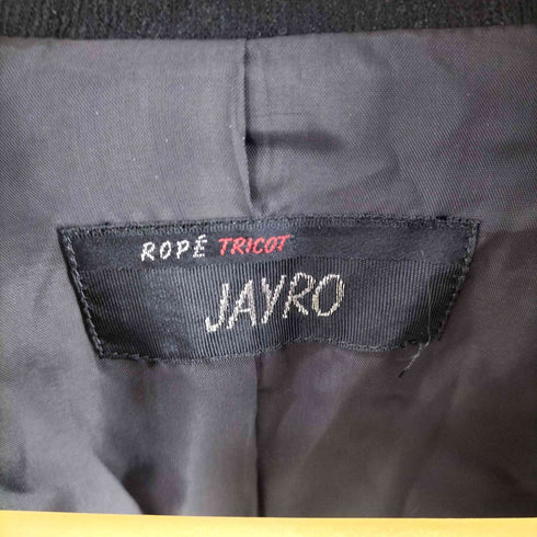 JAYRO 細畝コーデュロイ サイド紋章刺繍デザインセットアップ レディース
