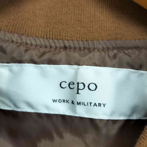 CEPO ナイロンフライトジャケット レディース M