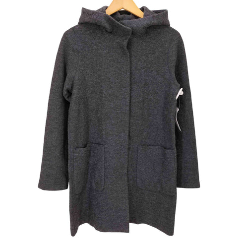 マッキントッシュ ロンドン Mackintosh LONDON 比翼 フーデッド ウールコート レディース EUR:38