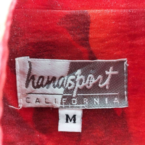 hanasport 総柄 ジップアップジャケット レディース JPN:M