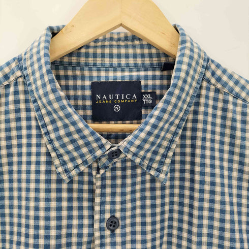 ノーティカ NAUTICA ショートスリーブチェックシャツ メンズ import:XXL