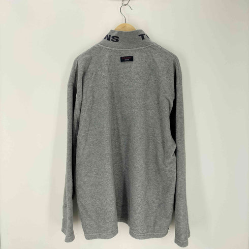 トミージーンズ tommy jeans ハーフジップフリースプルオーバー メンズ import:XXL