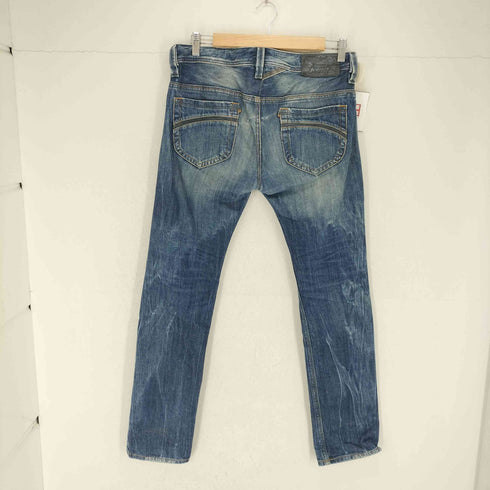ディーゼル DIESEL THANAZ ダメージ加工デニムパンツ メンズ W28L30