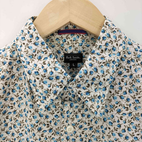 ポールスミスロンドン Paul Smith LONDON 花柄 ロングスリーブシャツ メンズ import:L