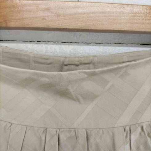 バーバリーブルーレーベル BURBERRY BLUE LABEL バイアスチェックフレアスカート レディース 36