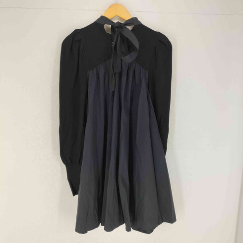 スナイデル snidel 22SS Aラインニットコンビワンピース レディース ONE SIZE