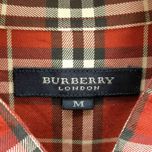 バーバリーロンドン BURBERRY LONDON ボタンダウンチェックシャツ メンズ import:M