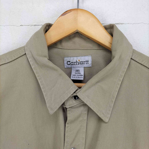 カーハート Carhartt 90S ビッグサイズワークシャツ メンズ 2XL TALL