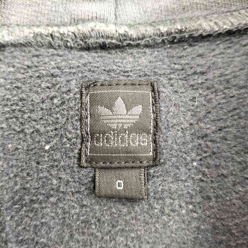 アディダスオリジナルス adidas Originals 00s トレフォイルロゴ ワンポイント刺繍 プルオーバーパーカー フーディ レディース O