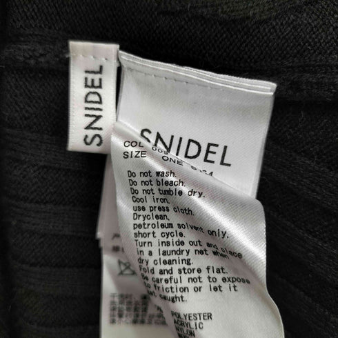 スナイデル snidel 22AW 3pieceニットワンピース レディース ONE SIZE