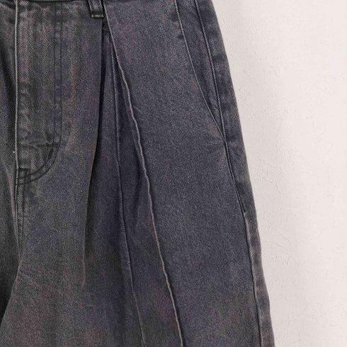 カレンソロジー curensology タックデニムパンツ レディース JPN:36