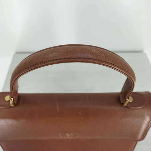 ヴァレンティノガラヴァーニ VALENTINO GARAVANI タッセル ストラップ レザー ハンドバッグ レディース