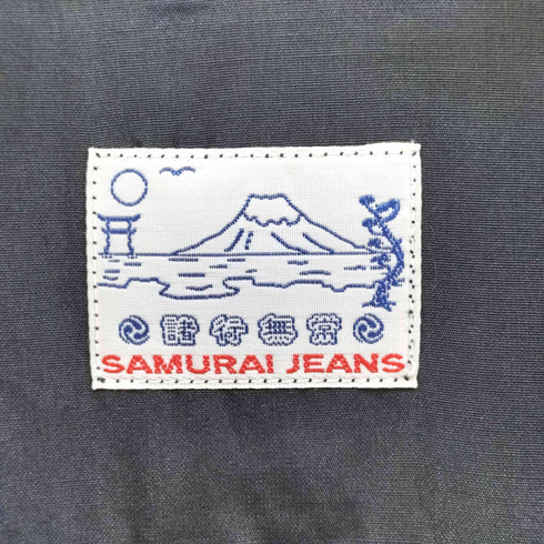 サムライ SAMURAI 両面刺繍シルクスカシャツ メンズ m