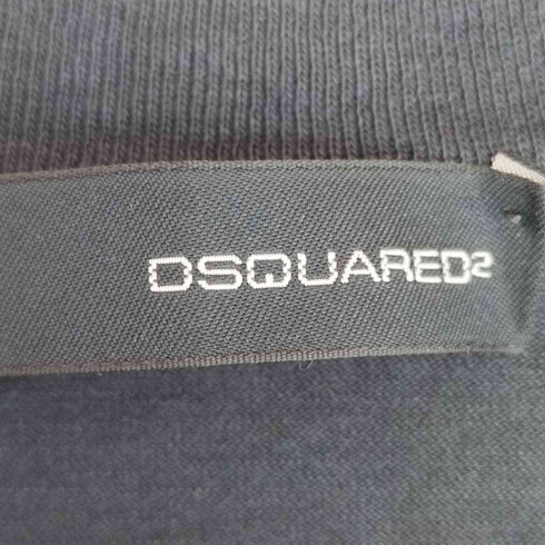 ディースクエアード DSQUARED2 イタリア製 初期タグ ダメージ加工 カウボーイプリント Vネック Tシャツ メンズ import:M