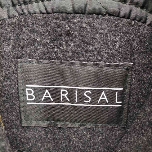 BARISAL ビッグサイズウールステンカラーコート メンズ 48