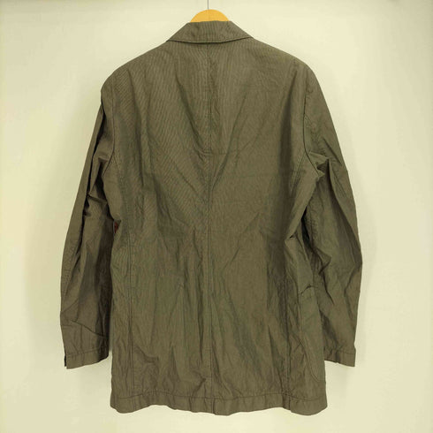 シーピーカンパニー C.P.COMPANY 90s Work Jacket ストライプ コットン ナイロン 3B テーラード ワークジャケット メンズ EUR:48
