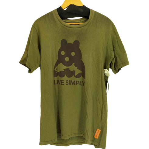 パタゴニア patagonia LIVE SIMPLY BEAR リブシンプリーベア Tシャツ メンズ JPN:M