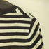 フレッドペリー FRED PERRY Vネック ボーダー コットン ナイロン 長袖 ニット レディース US:6