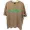 ステューシー Stussy 90S USA製 ハイビスカス SSリンクロゴ プリント S/S Tシャツ メンズ import:L
