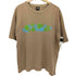 ステューシー Stussy 90S USA製 ハイビスカス SSリンクロゴ プリント S/S Tシャツ メンズ import:L
