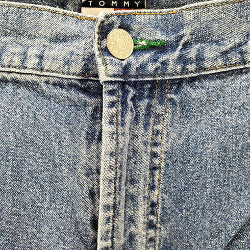 トミージーンズ tommy jeans 00s バギーデニムショーツ メンズ 42
