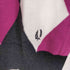 フレッドペリー FRED PERRY Vネック アーガイル柄 コットン 長袖 ニット レディース US:8