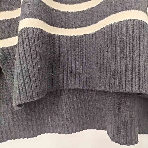 ザラ ZARA ZIP STRIPE SWEATER レディース import:S