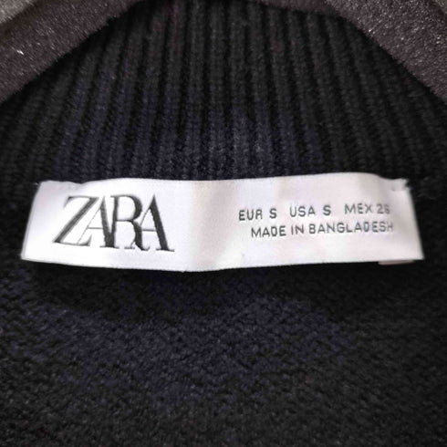 ザラ ZARA ZIP STRIPE SWEATER レディース import:S