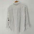 バナナリパブリック BANANA REPUBLIC ボーダー柄L/S ビックシャツ レディース import:M