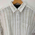 バナナリパブリック BANANA REPUBLIC ボーダー柄L/S ビックシャツ レディース import:M