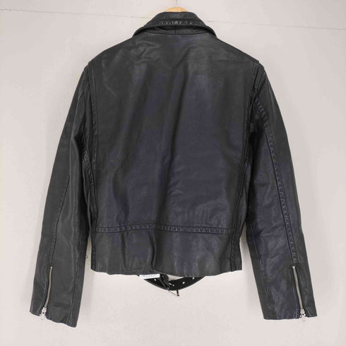 マークジェイコブス MARC JACOBS カウレザーダブルライダースジャケット メンズ S