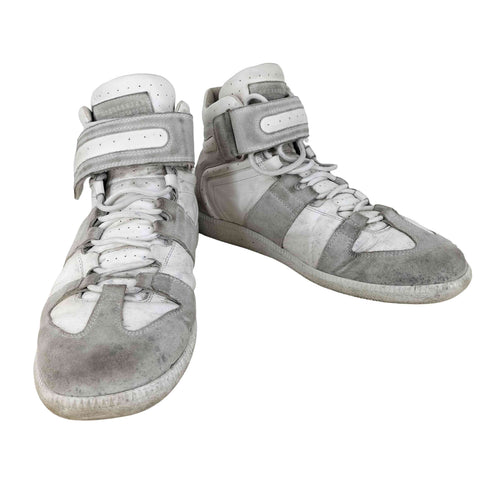 メゾンマルジェラ Maison Margiela ジャーマントレーナーモチーフ ハイカットスニーカー メンズ