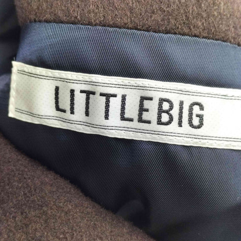 リトルビッグ LITTLEBIG ウールナイロン 1B チェスターコート メンズ 46
