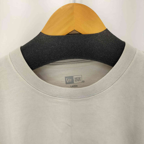 ニューエラ NEW ERA 長袖 コットン Tシャツ Genki Iwahashi ホワイト レギュラーフィット メンズ import:L