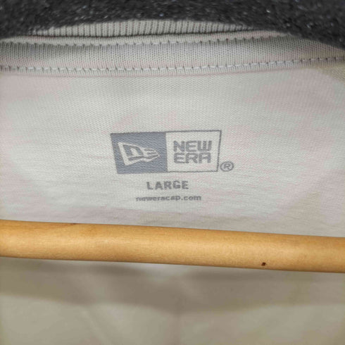ニューエラ NEW ERA 長袖 コットン Tシャツ Genki Iwahashi ホワイト レギュラーフィット メンズ import:L