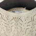 ザラ ZARA クロシェ編み ニットトップス レディース import:S