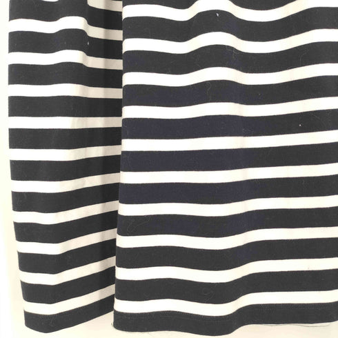 マッキントッシュフィロソフィー MACKINTOSH PHILOSOPHY ボーダー ポロ ギャザー ワンピース レディース 38