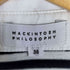 マッキントッシュフィロソフィー MACKINTOSH PHILOSOPHY ボーダー ポロ ギャザー ワンピース レディース 38