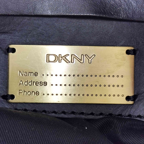 ダナキャランニューヨーク DKNY スエード ワンショルダーバッグ Y2K レディース