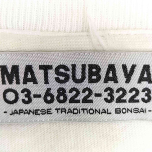TRADMAN'S BONSAI MATSUBAYA TRAD NUMBER TEE メンズ JPN:XXL