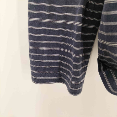 マーガレットハウエル MARGARET HOWELL コットン L/S ボーダーカットソー メンズ JPN:M