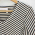 シーバイクロエ SEE BY CHLOE ボーダーフリルスリーブ Vネック ワンピース レディース import:S