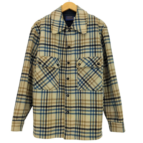 ペンドルトン PENDLETON USA製 チェック シャツジャケット スナップボタン メンズ import:M
