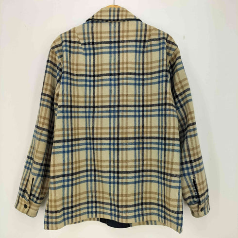 ペンドルトン PENDLETON USA製 チェック シャツジャケット スナップボタン メンズ import:M