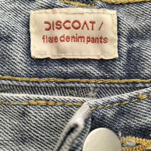 ディスコート Discoat USコットンデニムフレアパンツ レディース JPN:M