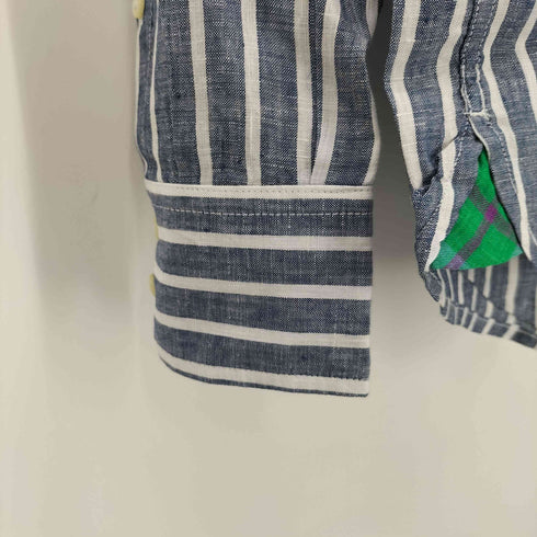 トミーヒルフィガー TOMMY HILFIGER リネンボタンダウンシャツ メンズ import:S